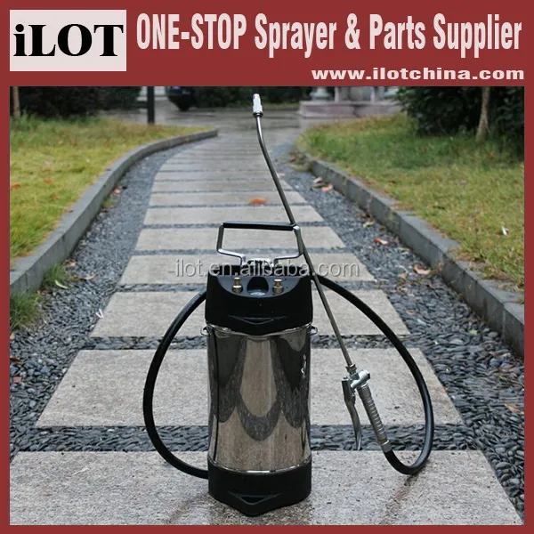 iLot 5/10litre Stainless Steel Auto Pressure High Pressure  Pest Control Garden Compression Sprayer (A Grade)