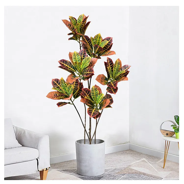 Ficus Tree Artificial Tree Artificial Plants In Pots Home Wholesale Plastic Decoration Home Garden Supplies Trees