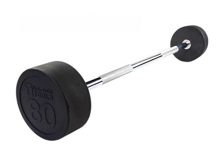 Body-Solid 80 lb Fixed Weight Barbell