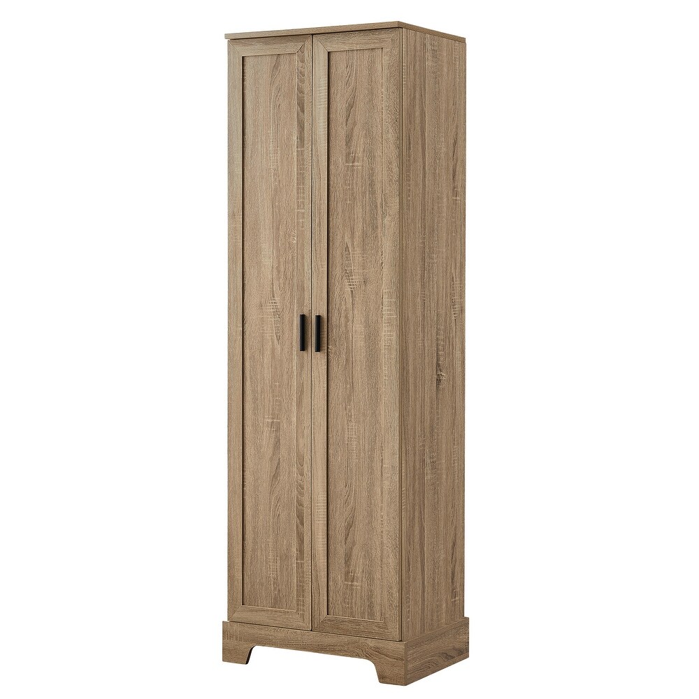 Green Freestanding Kitchen Food Pantry Cabinet Bathroom Cabinet