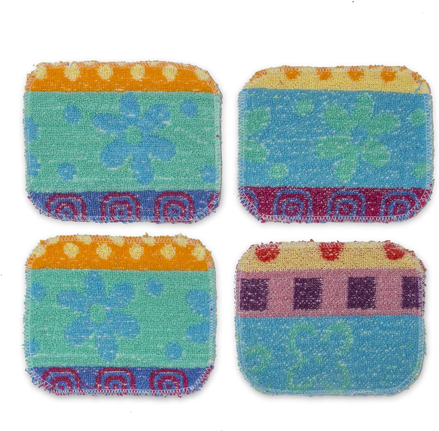 Paperless Kitchen Premium Dish Wash Scrubs – Sponge Scour Pads