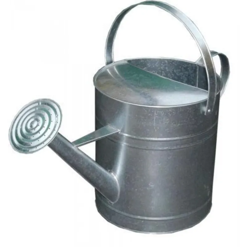 2023 Latest Design High Quality Iron Galvanized Tin Metal Water Can New Indian Made Design Metal Watering Can With Dual Handle