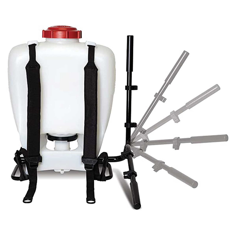 Solo 4-gal. Bleach-Resistant Deluxe Backpack Sprayer with Diaphragm Pu