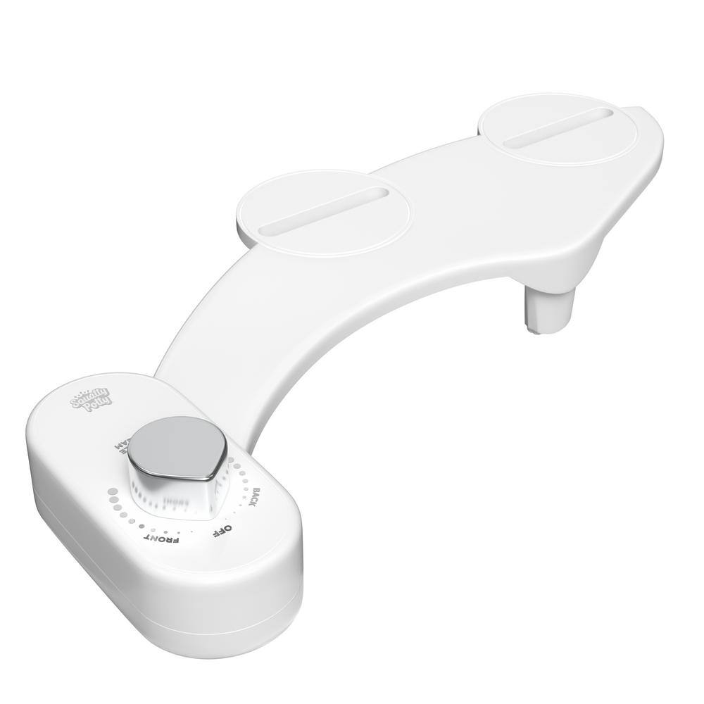 Squatty Potty ReFresh-It Dual Stream Non-Electric Bidet System in White sp-sba