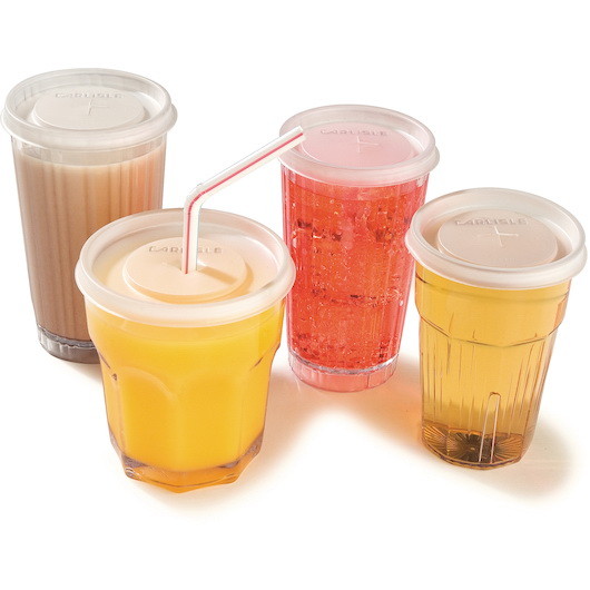 Carlisle Lid Fit 5212 Stackable 12 Ounce Tumbler  ...