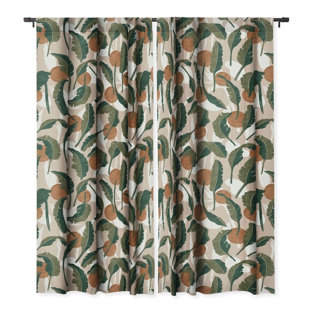 1pc Blackout Window Curtain Panel Deny Designs