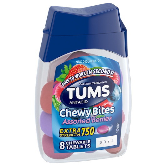 Tums Chewy Bites Mixed Berry  8 Each  8 per case