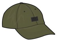 Canopy Recycled Cotton Snapback Cap - Khaki