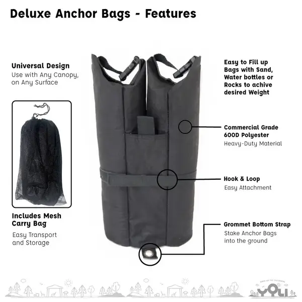 YOLI Deluxe Anchor Bag