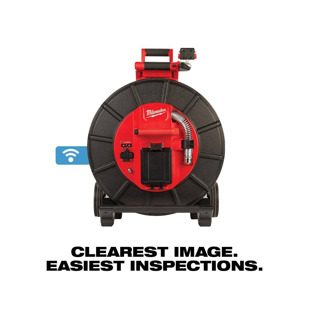 MW 18-Volt Lithium-Ion Cordless 200 ft. Pipeline Inspection System Image Reel Kit with Inspection System Monitor (2-Tool) 2974-22-2971-20