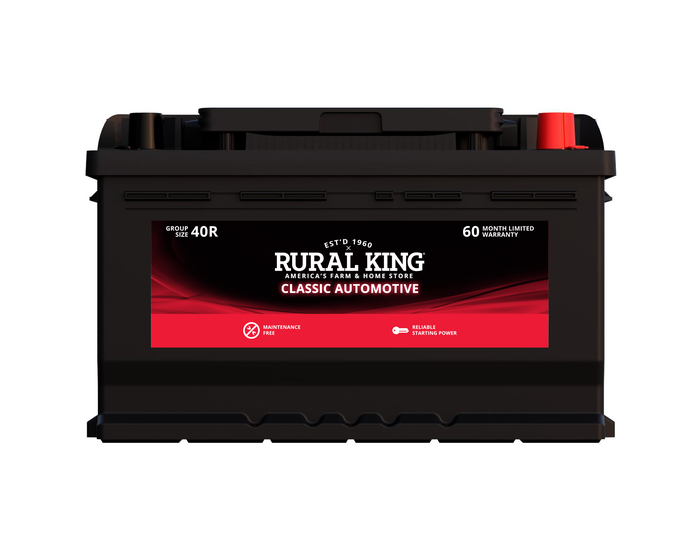 Rural King Classic Automotive Battery - 40R-60