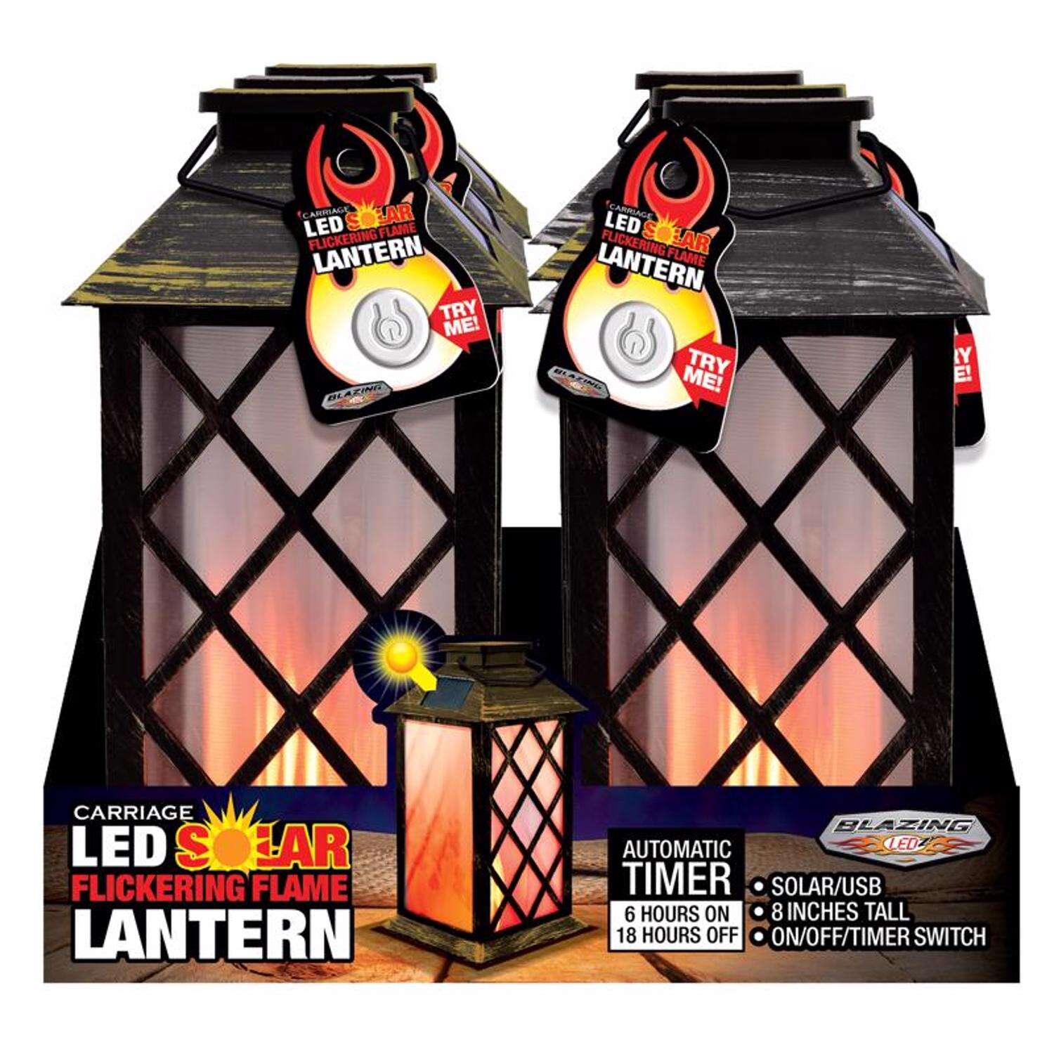 Shawshank LEDz Plastic Lantern Silver