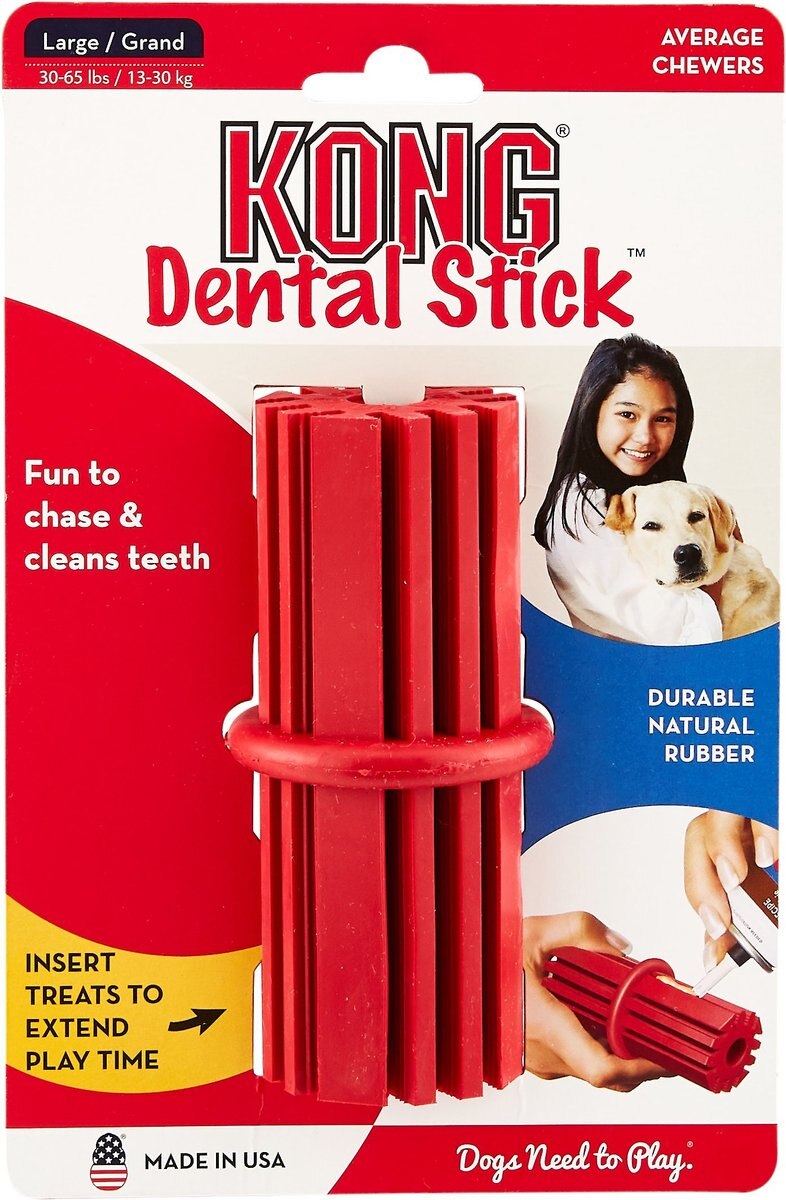 KONG Dental Stick Dog Toy