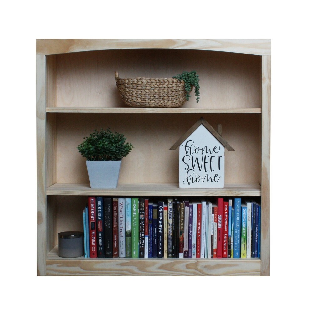 Solid Wood Bookcase 36 x 36