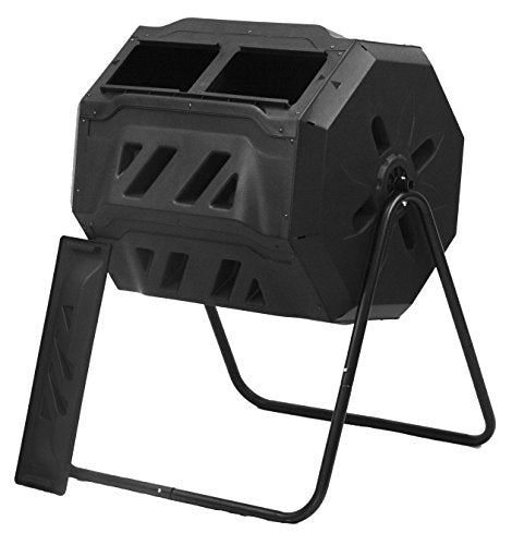 Good Ideas CW-Ecot Compost Wizard Eco Tumbler Composter, Black