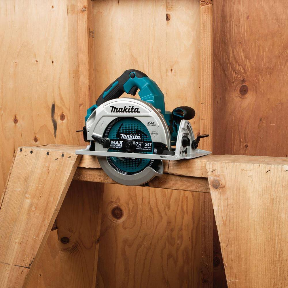 Makita 18V X2 LXT (36V) Brushless Cordless 7-14 in. Circular Saw Kit 5.0Ah with 18V LXT Battery Pack 5.0Ah XSH06PTBL1850B2