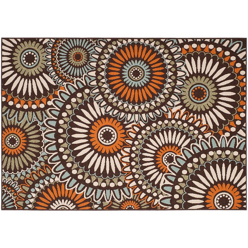 Safavieh Veranda Sunburst Indoor Outdoor Rug