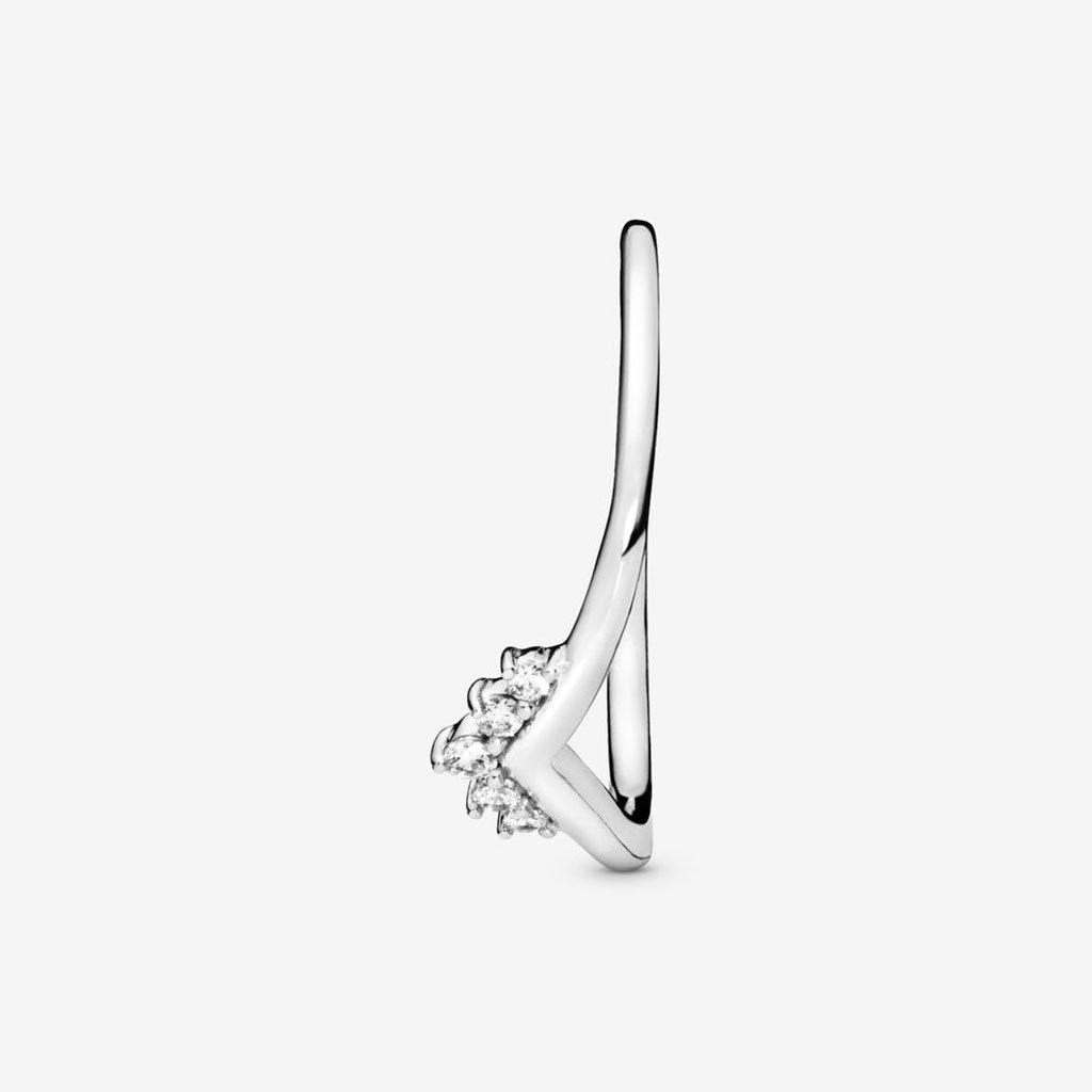 PANDORA  Tiara Wishbone Ring in Sterling Silver