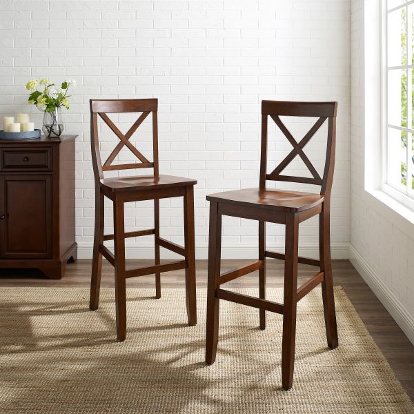 X-Back 2Pc Bar Stool Set