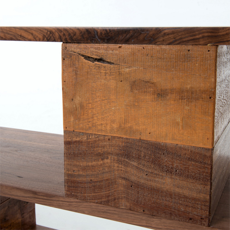 Parker Block Console Table   Rustic   Console Tables   by Marco Polo Imports  Houzz