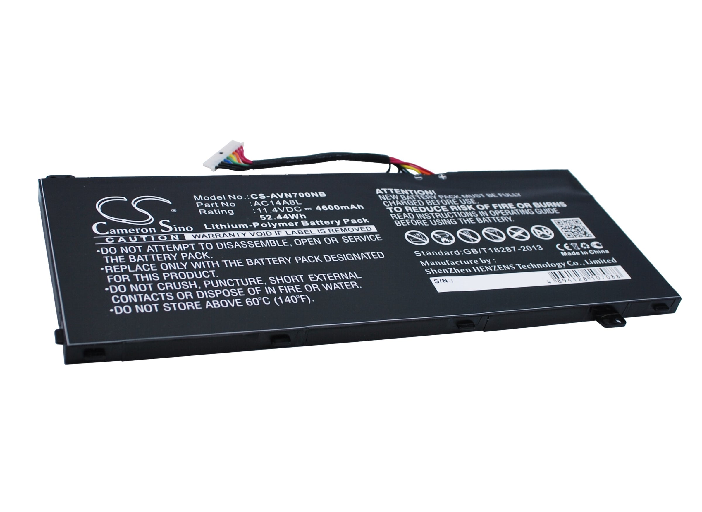 Acer Aspire VN7591G77FS Aspire Nitro VN7571 Asp Replacement Battery BatteryClerkcom Laptop and Notebook