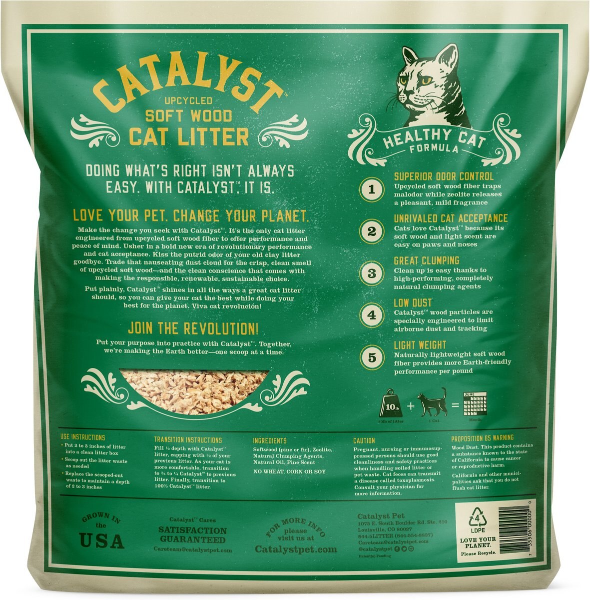 Catalyst Pet Healthy Formula Cat Litter