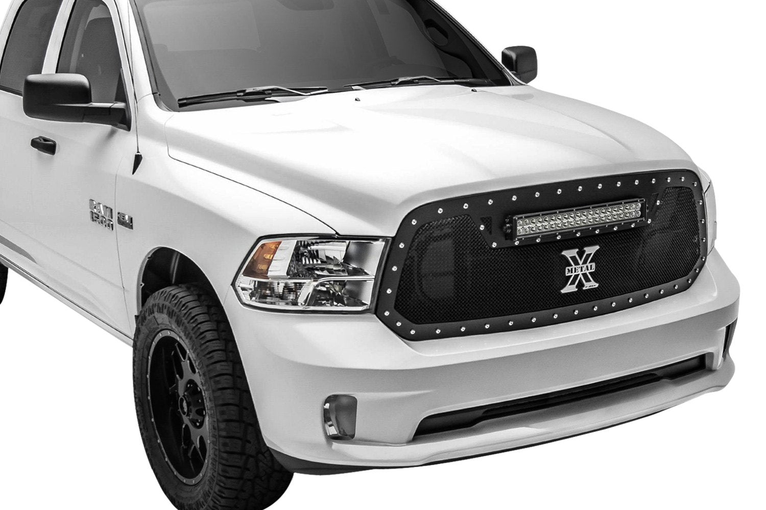 T-Rex 6314541 Torch Series Black  Main Grille w/LED Light Bar for 13-18 Ram 1500