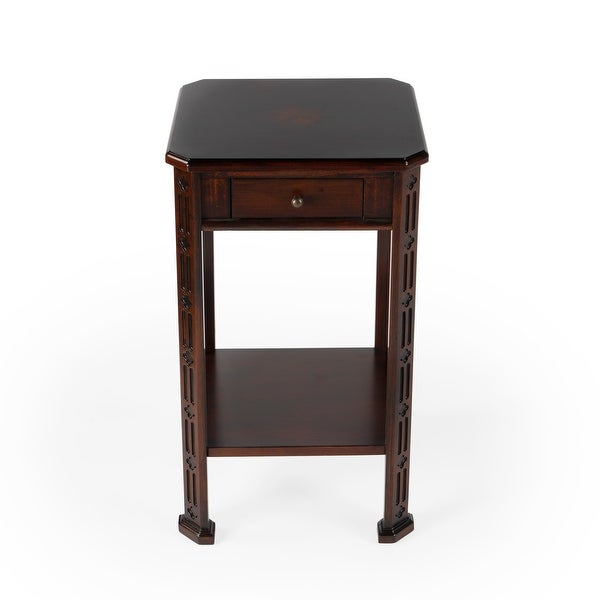 Moyer Wood Side Table with Storage