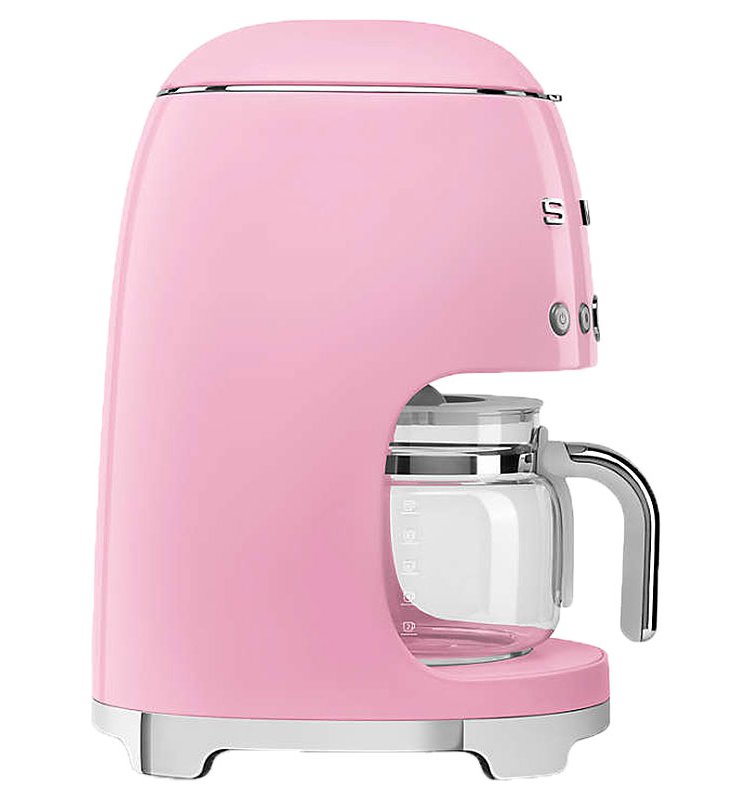 Smeg Retro Style Pink Coffee Maker