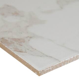 Home Decorators Collection Carrara 24 in. x 48 in. Polished Porcelain Floor and Wall Tile (16 sq. ft.Case) NHDCAR2448P