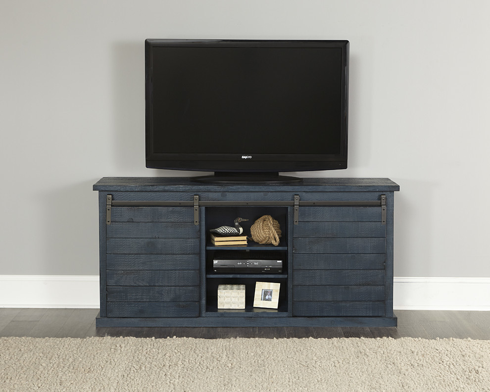 Huntington Entertainment Console   Farmhouse   Entertainment Centers And Tv Stands   by Progressive Furniture  Houzz