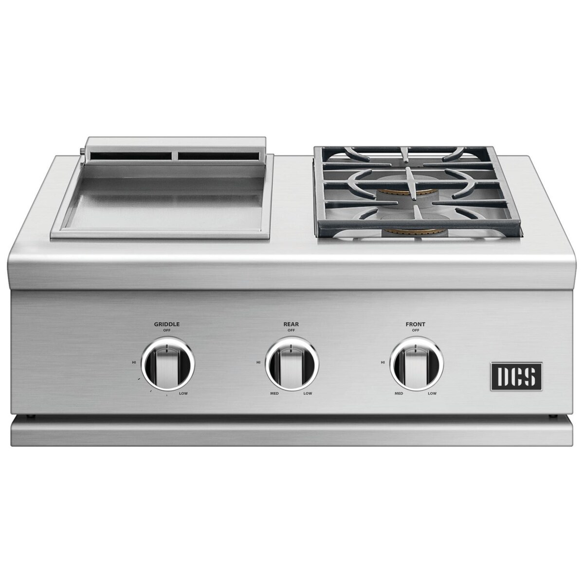 DCS Series 9 30-Inch Propane Double Side Burner with Griddle