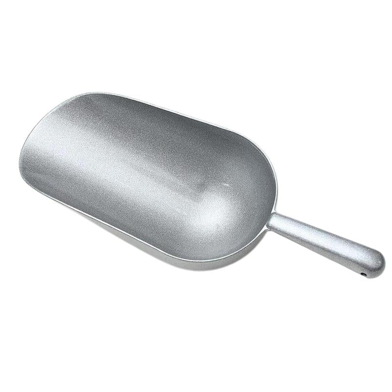 Feeding Shovel Thicken Aluminum Alloy Soil Scoop Heavy Duty Hand Shovel Filling Spoon for Gardening Agriculture with Comfort