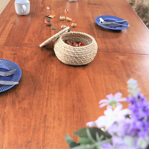 Rectangular Acacia Wood Dining Table