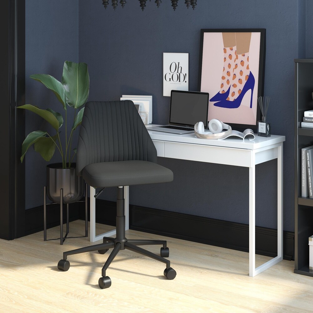 The Novogratz Brittany Office Chair with Casters