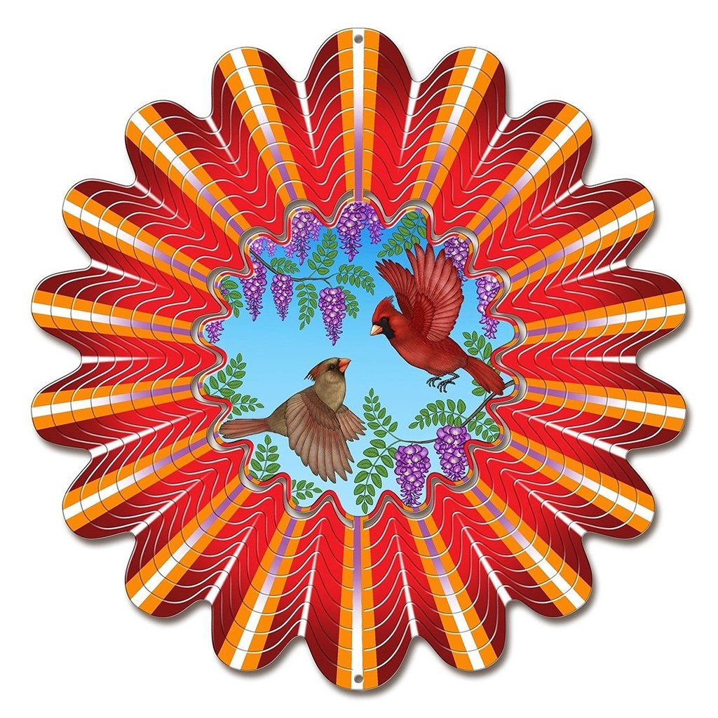 Spinfinity  Animated Cardinals Mandala