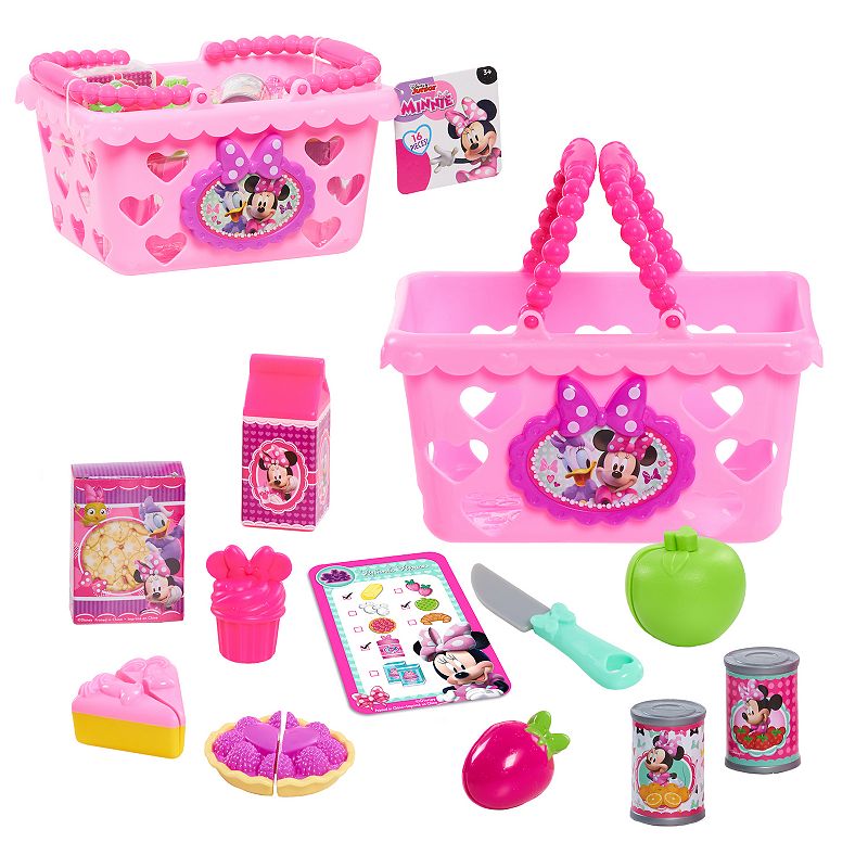 Disney Junior Minnie Mouse Bowtastic Shopping Basket Set by Just Play