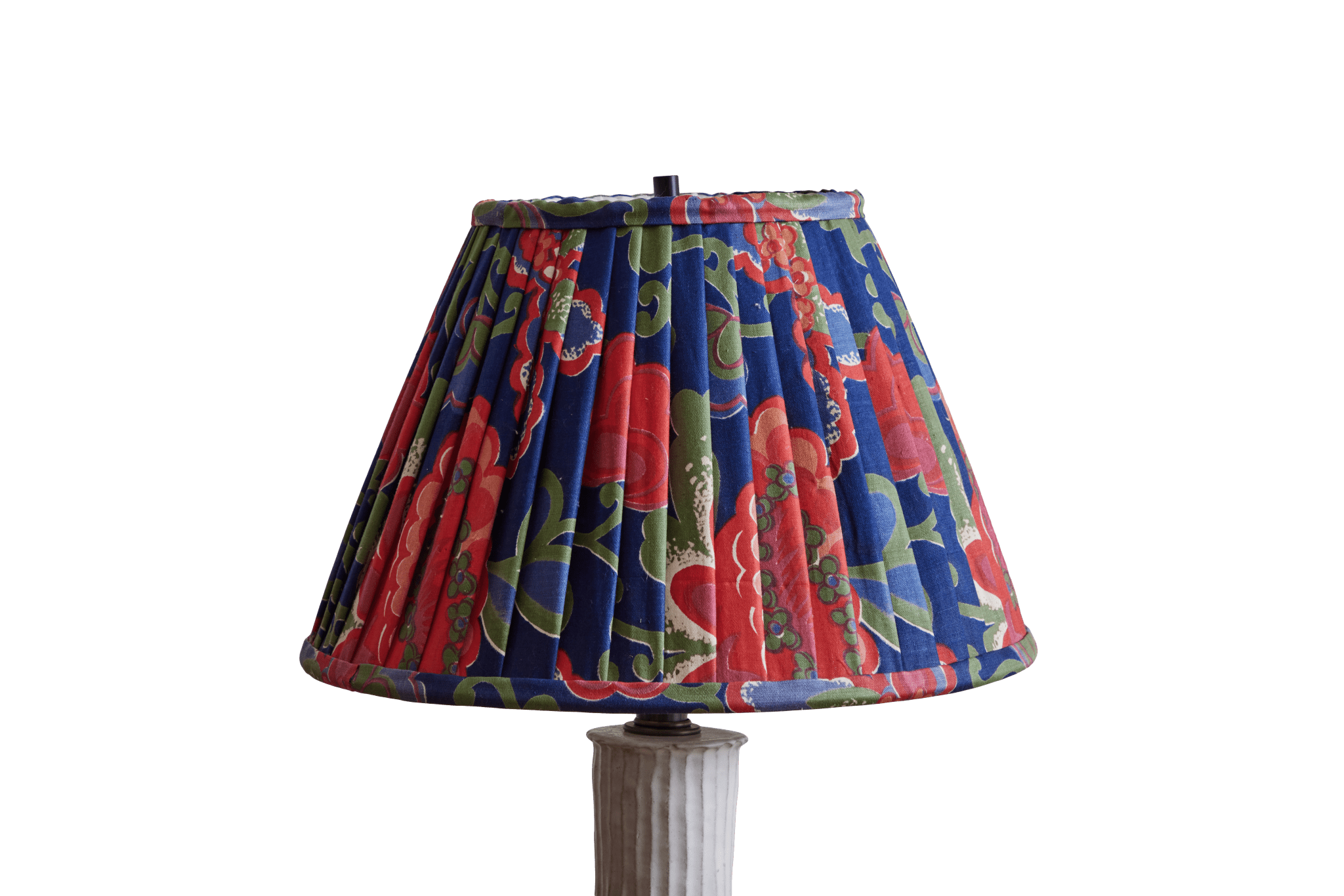 Lampshade in Vintage Red Rose Floral