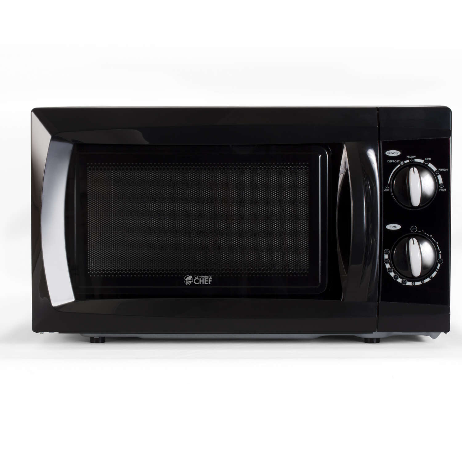 Commercial Chef 0.6 cu ft Black Microwave 600 W