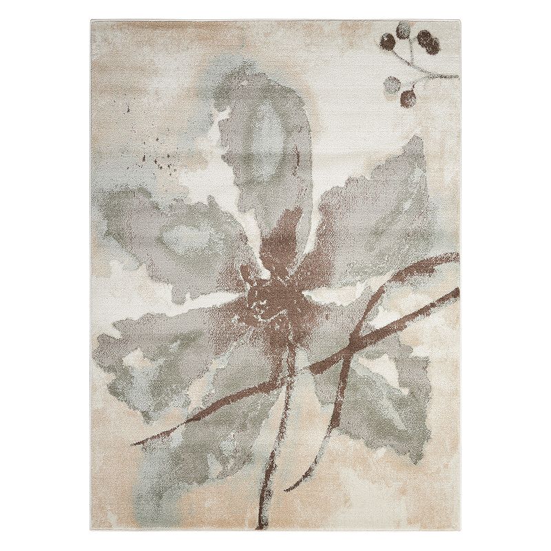 Nourison Euphoria Abstract Floral Rug