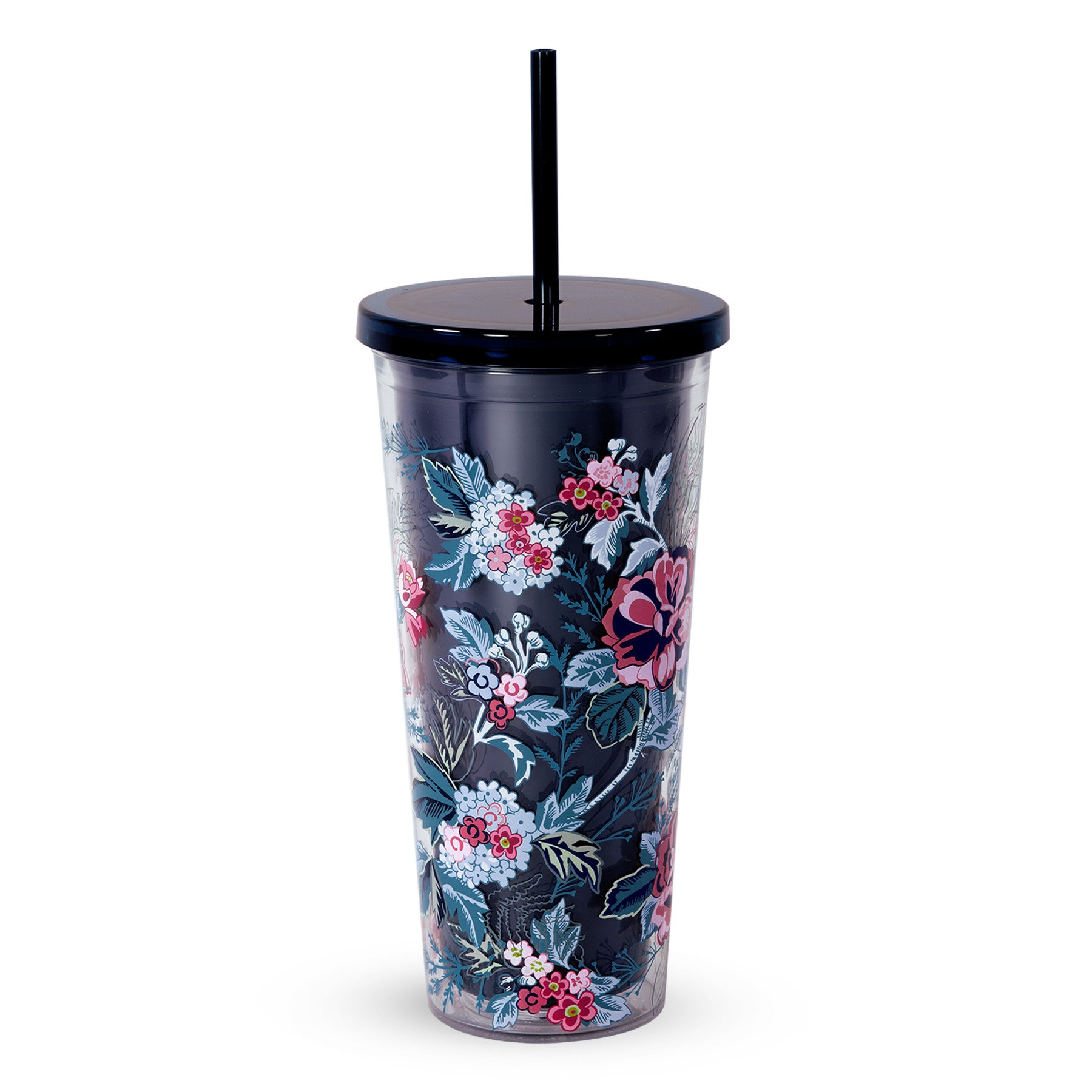 Double Wall Tumbler with Straw