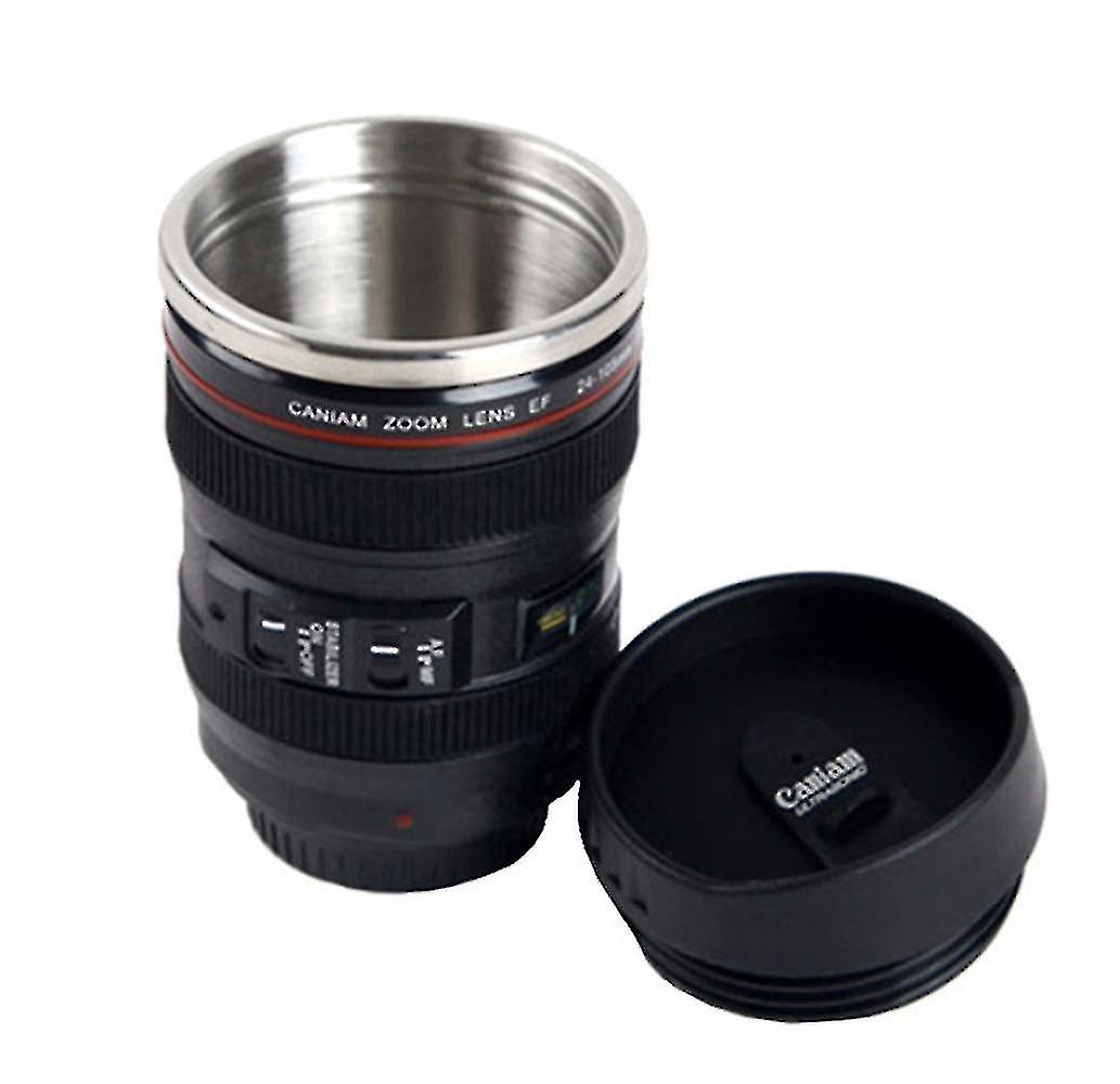 Coffee Mug， Camera Lens Design 400 Ml Creative Lens Drinking Mugcoffee Mug， Camera Lens Design 400 M