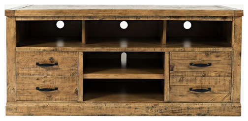 Telluride 60  x27 x27Tv Console   Rustic   Entertainment Centers And Tv Stands   by VirVentures  Houzz