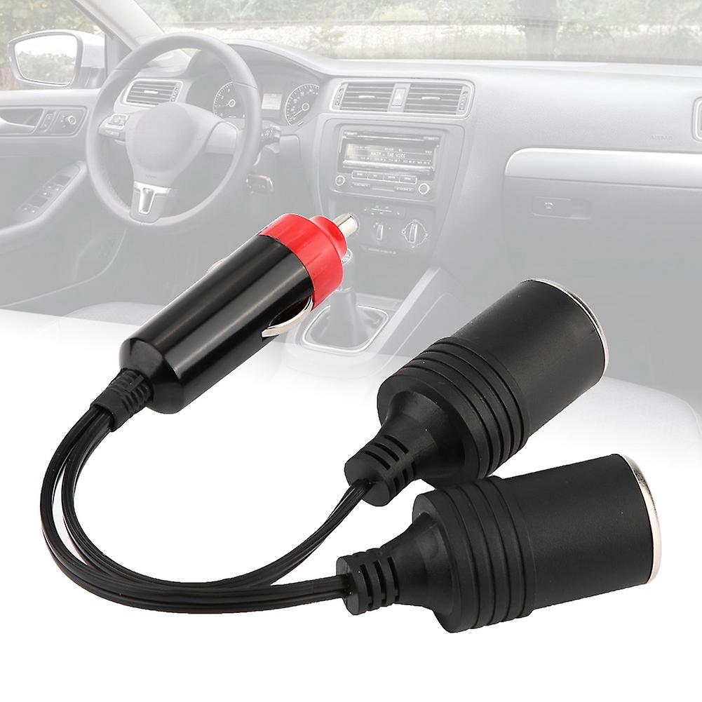 2 Way Car Charger Cigarette Lighter Plug Socket Splitter Power Charger Adapter