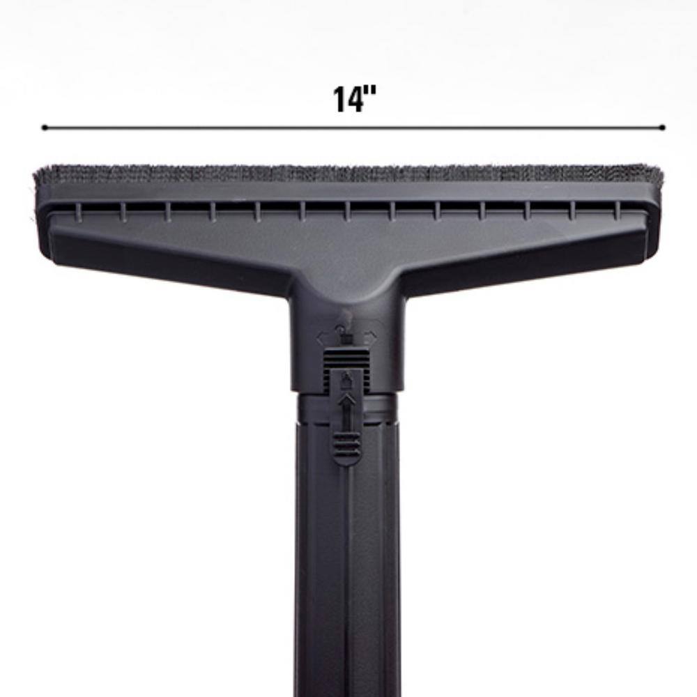 RIDGID 2-12 in. Locking Floor Brush Accessory for RIDGID WetDry Shop Vacuums LA2514