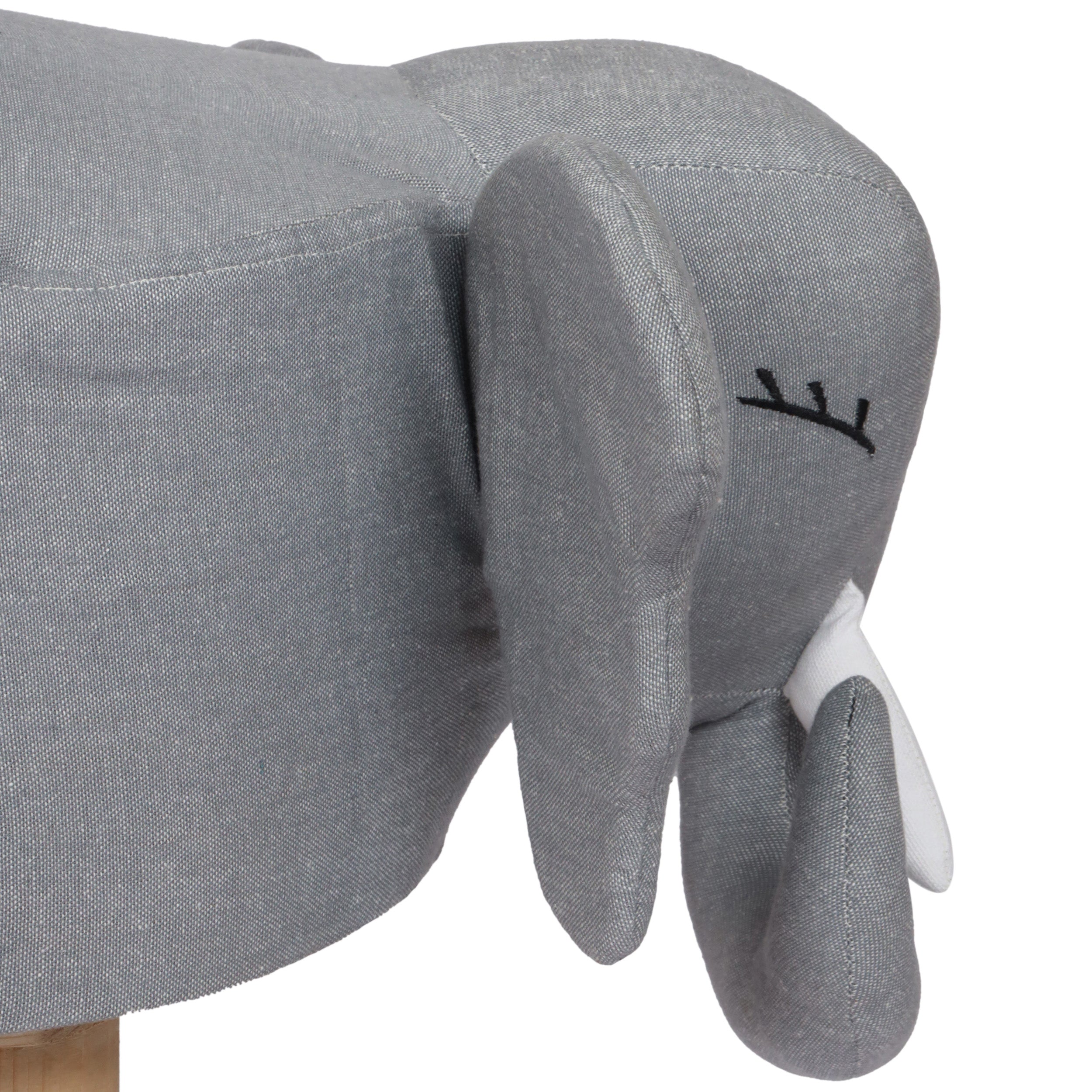 Yossef Contemporary Kids Elephant Ottoman