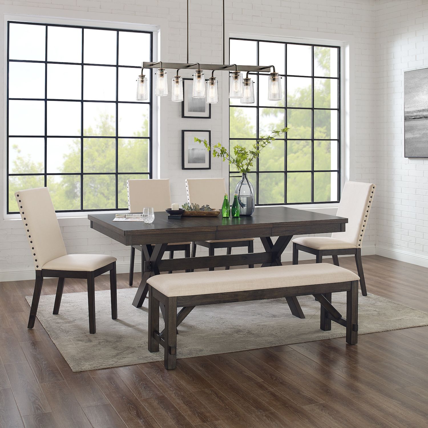 Crosley Hayden 6-piece Dining Set