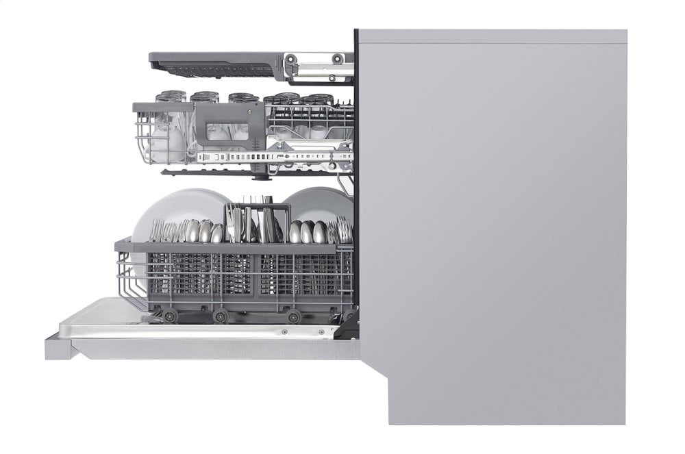 Lg LDP6810SS Top Control Smart Wi-Fi Enabled Dishwasher With Quadwash™ And Truesteam®