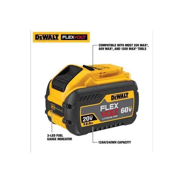 DEWALT 2-Pack 20V/60V MAX FLEXVOLT 9.0 Ah Batteries