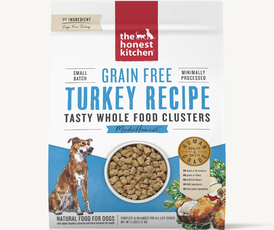 The Honest Kitchen - Whole Food Clusters Grain Free Turkey Dry Dog Foo